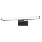 Sieninis šviestuvas Mirore JUODA 5W 30cm 4000K