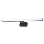 Sieninis šviestuvas Mirore JUODA 8W 40cm 4000K
