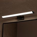 Sieninis šviestuvas Mirore JUODA 10W 60cm 4000K