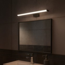 Sieninis šviestuvas Mirore JUODA 10W 60cm 4000K
