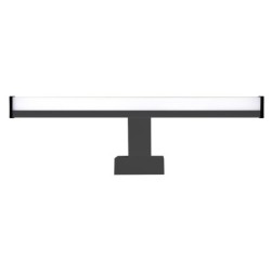 Sieninis šviestuvas Mirore JUODA 10W 60cm 4000K