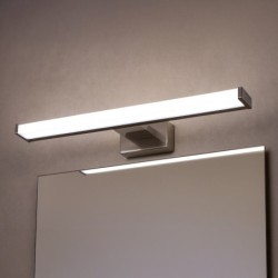 Sieninis šviestuvas MIRORE Sidabrinė 8W 40cm 4000K