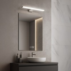 Sieninis šviestuvas MIRORE Sidabrinė 8W 40cm 4000K