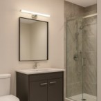 Sieninis šviestuvas MIRORE Sidabrinė 10W 60cm 4000K