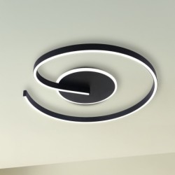 Lubinis šviestuvas LORENZO Juoda 22W LED 4000K