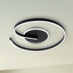 Lubinis šviestuvas LORENZO Juoda 22W LED 4000K
