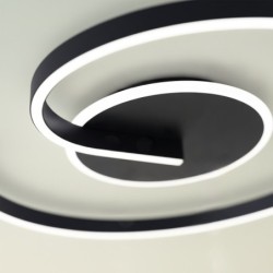 Lubinis šviestuvas LORENZO Juoda 22W LED 4000K