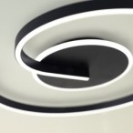 Lubinis šviestuvas LORENZO Juoda 22W LED 4000K