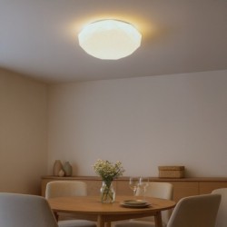 Lubinis šviestuvas HEX 72W CCT LED Ø500 su pulteliu