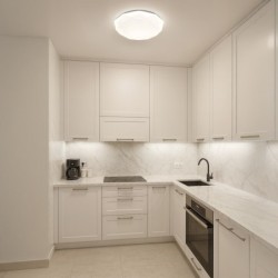 Lubinis šviestuvas HEX 72W CCT LED Ø500 su pulteliu