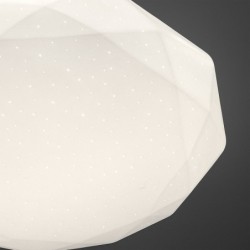 Lubinis šviestuvas HEX 72W CCT LED Ø500 su pulteliu
