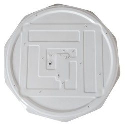 Lubinis šviestuvas HEX 72W CCT LED Ø500 su pulteliu