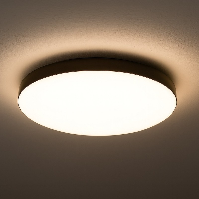 Lubinis šviestuvas Maya JUODA 36W LED Ø500 4000K