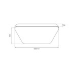 Lubinis šviestuvas Nemo JUODA 36W LED 4000K
