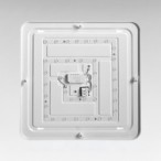 Lubinis šviestuvas NEMO Chromas 36W LED 4000K