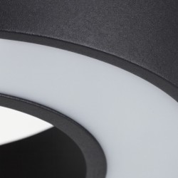 Pakabinamas šviestuvas Union JUODA 40W Ø40cm LED 3000-4000-6000K