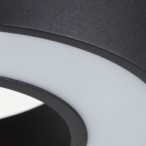 Pakabinamas šviestuvas Union JUODA 40W Ø40cm LED 3000-4000-6000K