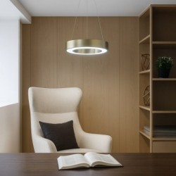 Pakabinamas šviestuvas Union Auksas 40W Ø40cm LED 3000-4000-6000K
