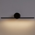 Sieninis šviestuvas Artist JUODA 6W LED 40cm 4000K