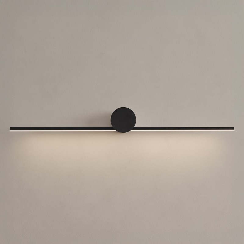 Sieninis šviestuvas Artist JUODA 9W LED 60cm 4000K