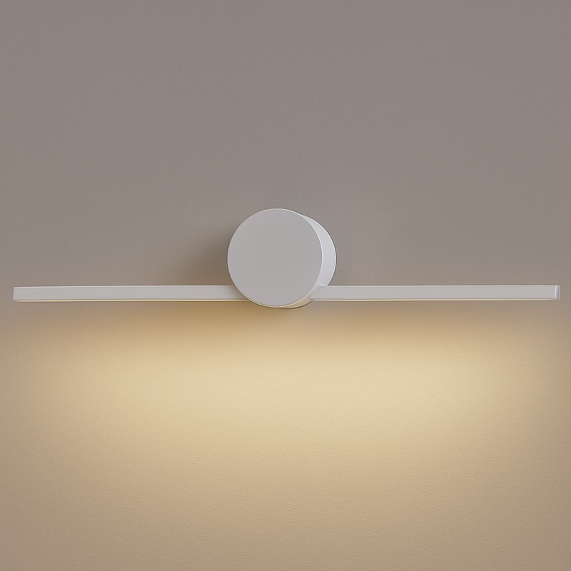 Sieninis šviestuvas Artist 6W Led 40cm BALTA 4000K