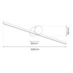 Sieninis šviestuvas Artist 9W Led 60cm BALTA 4000K