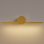 Sieninis šviestuvas Artist Auksinė 6W LED 40cm 4000K