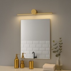Sieninis šviestuvas Artist Auksinė 6W LED 40cm 4000K