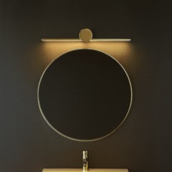 Sieninis šviestuvas Artist Auksinė 6W LED 40cm 4000K
