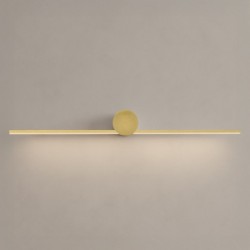 Sieninis šviestuvas Artist Auksinė 9W LED 60cm 4000K