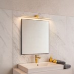 Sieninis šviestuvas Artist Auksinė 9W LED 60cm 4000K