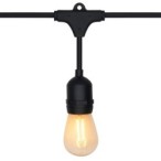 Girlianda Summer Time 6.6m S14 su Filament lemputėmis 2200K 36V 10xE27 IP44