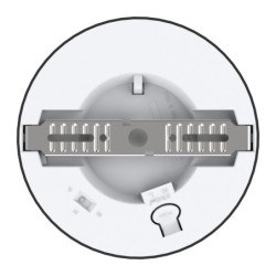 Universalaus montavimo LED panelė Evora JUODA Round 6W 3CCT