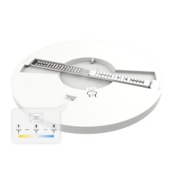 Universalaus montavimo LED panelė Evora BALTA Round 18W 3CCT