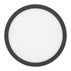 Universalaus montavimo LED panelė Evora JUODA Round 18W 3CCT