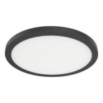 Universalaus montavimo LED panelė Evora JUODA Round 18W 3CCT