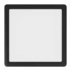 Universalaus montavimo LED panelė Evora JUODA Square 12W 3CCT