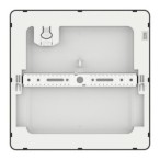 Universalaus montavimo LED panelė Evora JUODA Square 18W 3CCT