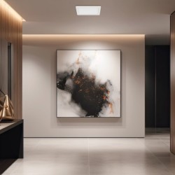 Universalaus montavimo LED panelė Evora BALTA Square 24W 3CCT