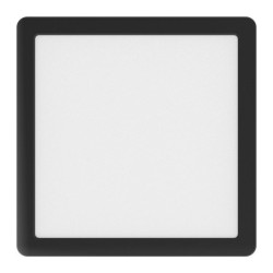 Universalaus montavimo LED panelė Evora JUODA Square 24W 3CCT