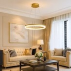 Pakabinamas šviestuvas GALA Auksas 25W LED 4000K