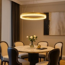Pakabinamas šviestuvas GALA Auksas 25W LED 4000K
