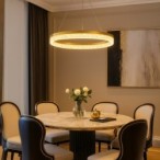 Pakabinamas šviestuvas GALA Auksas 25W LED 4000K
