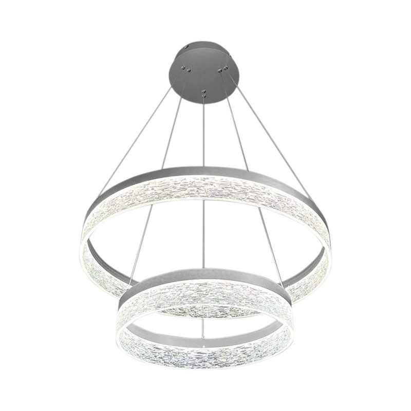 Pakabinamas šviestuvas GALA Sidabrinė 54W LED 4000K