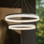 Pakabinamas šviestuvas GALA Sidabrinė 54W LED 4000K
