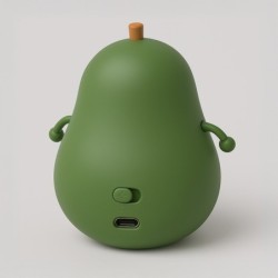 Naktinis LED šviestuvas AVOCADO 1W 3000K USB 5V 1A pritemdomas