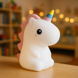 Naktinis LED šviestuvas UNICORN 1W 3000K+RGB USB 5V 1A