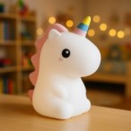 Naktinis LED šviestuvas UNICORN 1W 3000K+RGB USB 5V 1A