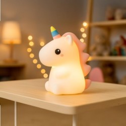 Naktinis LED šviestuvas UNICORN 1W 3000K+RGB USB 5V 1A