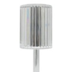 Pakraunamas stalinis šviestuvas SIMPLE CLEAR 1W CCT Juoda USB-C